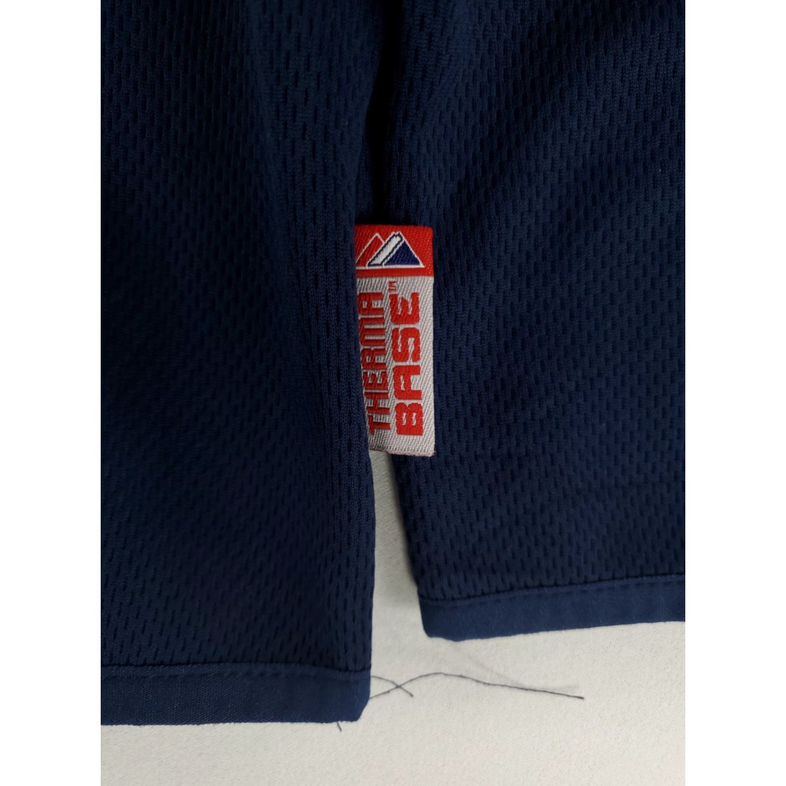 Vintage VINTAGE Majestic New York Yankees Shirt Warm Up 2009 World Series Blue Mens XL Size US XL / EU 56 / 4 - 5 Thumbnail
