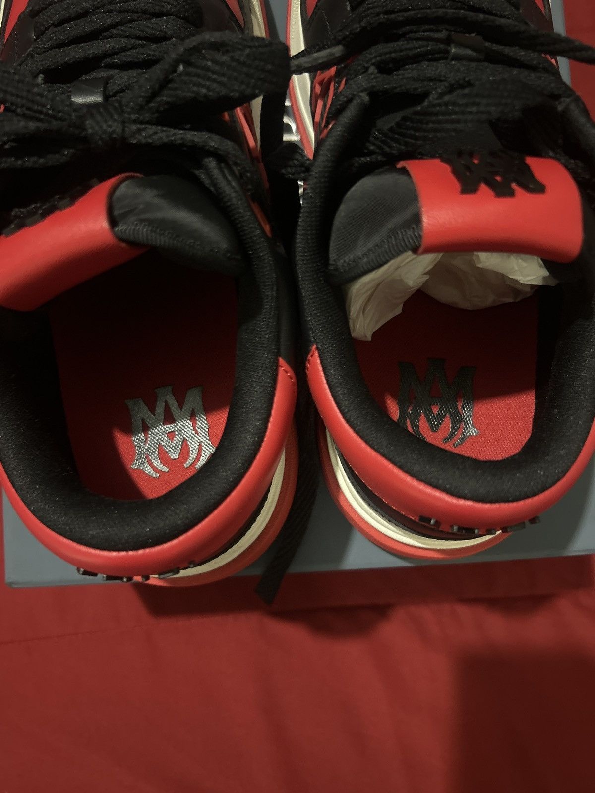 Amiri Amiri Classic Low True Red Size US 11 / EU 44 - 5 Thumbnail
