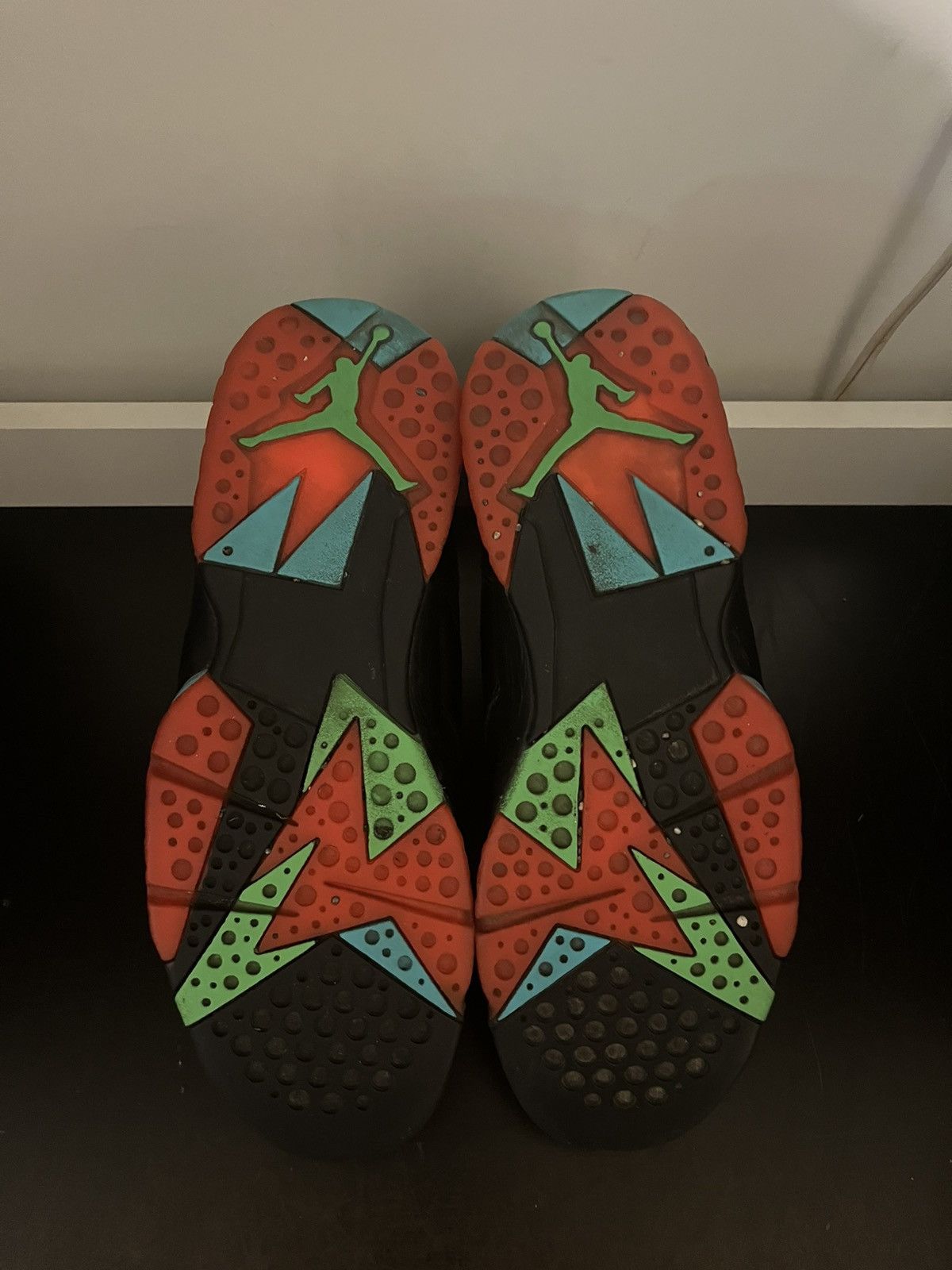 Jordan Brand Air Jordan 7 Retro Barcelona Nights Men’s 10.5 705350-007 Size US 10.5 / EU 43-44 - 7 Thumbnail