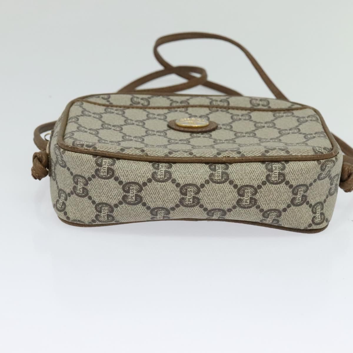 Gucci GUCCI GG Plus Supreme Shoulder Bag Pvc Beige Size ONE SIZE - 9 Thumbnail