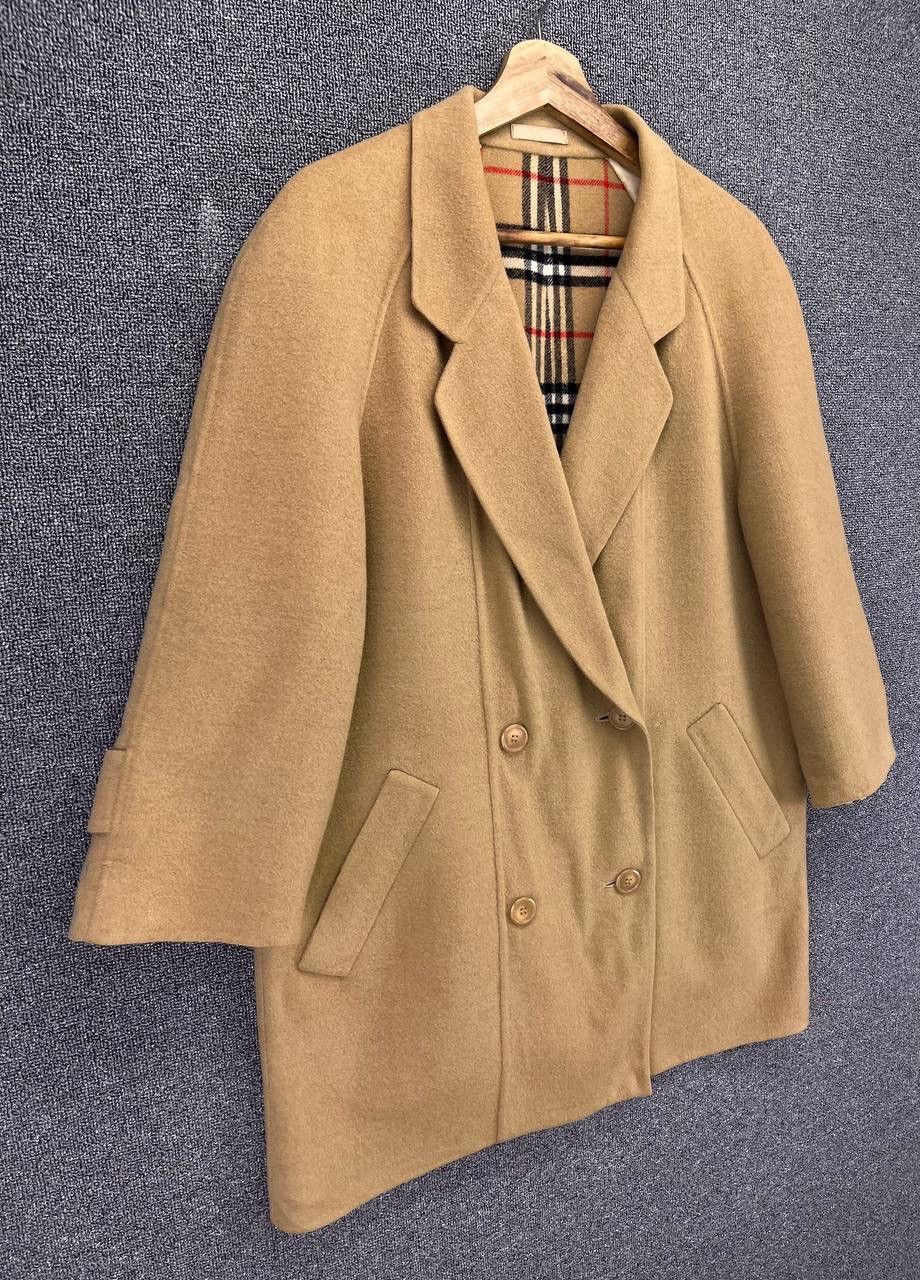 Burberry × Vintage Vintage 90s Burberry Double Breasted Wool Jacket Size US M / EU 48-50 / 2 - 2 Thumbnail