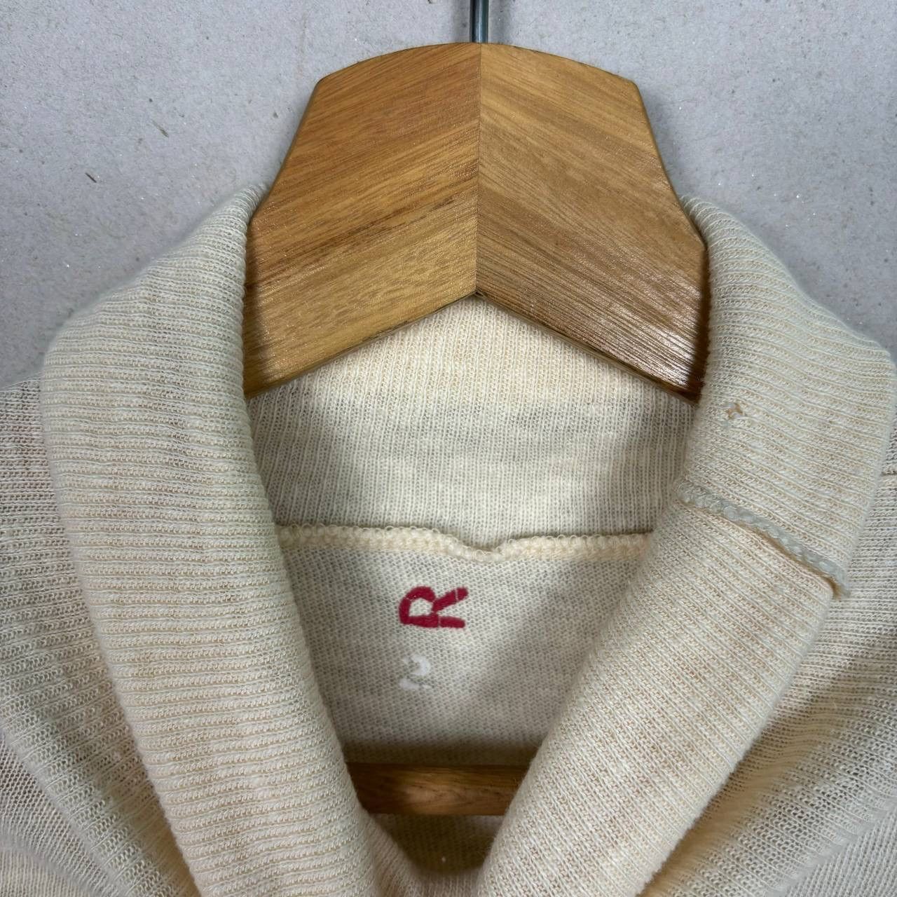 45rpm 45R 45rpm Japan White Cotton Logo Turtleneck Size 2 (S) Size US S / EU 44-46 / 1 - 3 Thumbnail