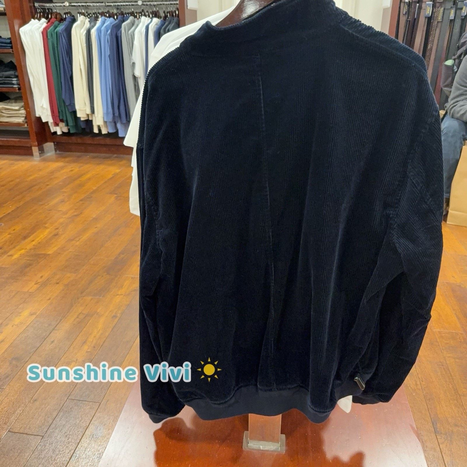 Polo Ralph Lauren NWT Polo Ralph Lauren Men Stretch Corduroy Jacket Navy Large Size US L / EU 52-54 / 3 - 4 Thumbnail