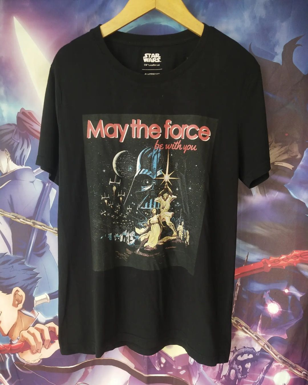 Hang Ten × Star Wars Star Wars x Hang Ten May The Force Big Print Art Movie Tees Size US L / EU 52-54 / 3 - 1 Thumbnail