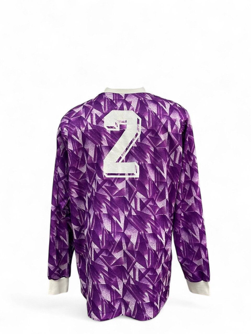 Erima Vintage purple soccer jersey geometric longsleeve pattern Size US L / EU 52-54 / 3 - 9 Thumbnail