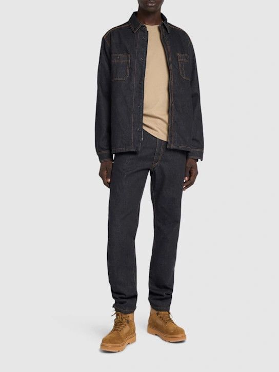 Moncler o1lsvrm0425 Cotton Denim Shirt in Denim Size US XL / EU 56 / 4 - 3 Thumbnail