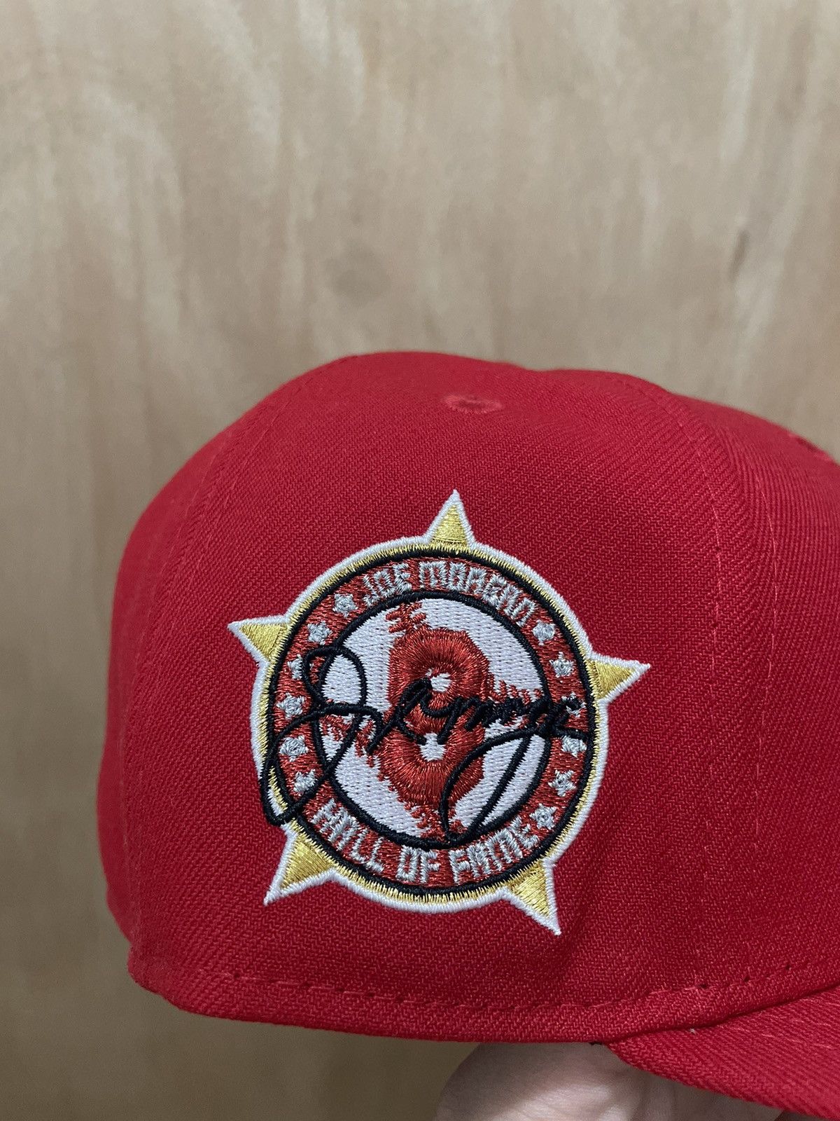 New Era Hat club Cincinnati reds Joe Morgan hof patch size 7 1/4 Size ONE SIZE - 3 Thumbnail