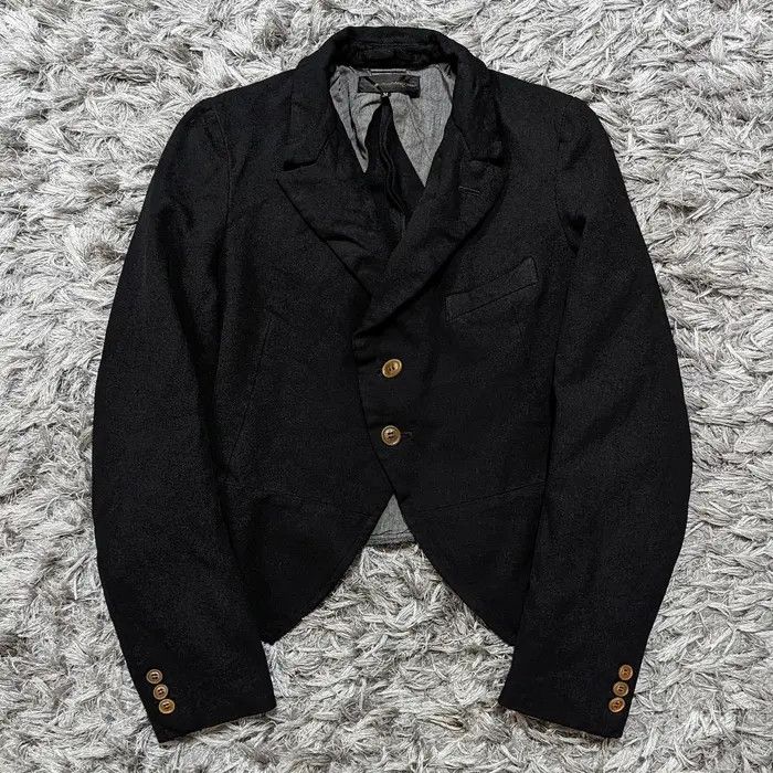 Comme des Garcons S/S 2004 Comme Des Garcons Cropped Tail Jacket Outerwear Size M / US 6-8 / IT 42-44 - 1 Thumbnail