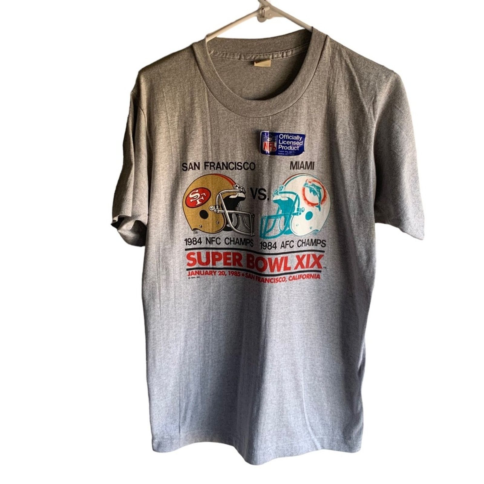 Other NFL Screen Stars Vintage 1985 Super Bowl Shirt Size Large Size US L / EU 52-54 / 3 - 1 Thumbnail