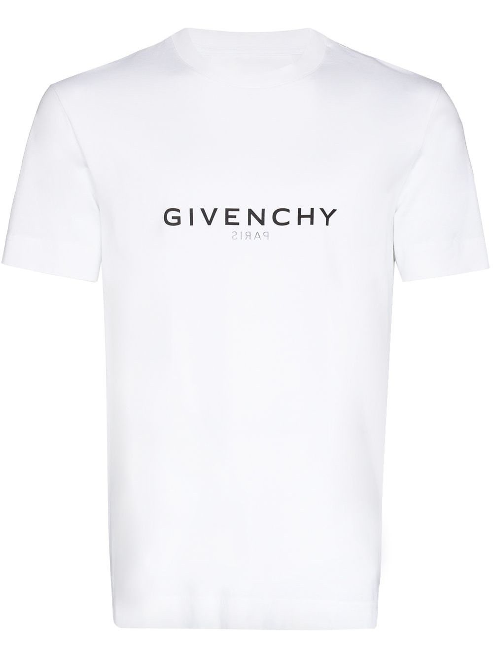 Givenchy `Givenchy` Slim Fit Reverse Print T-Shirt Size US L / EU 52-54 / 3 - 1 Thumbnail