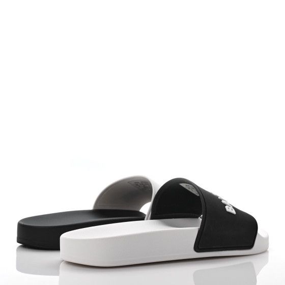 Balenciaga Balenciaga Men's Logo Mismatched Slide Sandal Size 8 Size US 8 / EU 41 - 5 Thumbnail