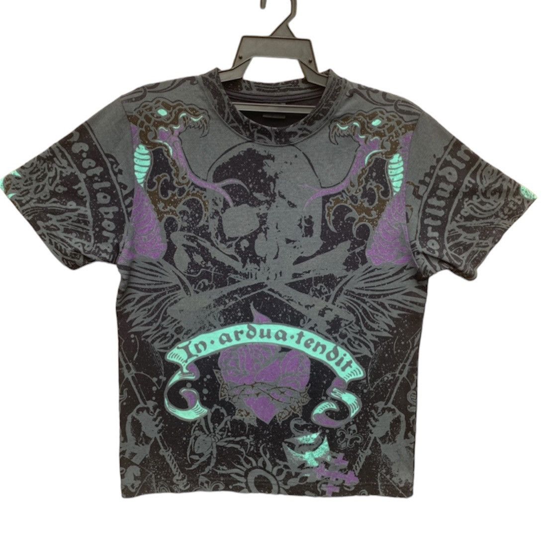Art Comes First In.Ardua.tendit Full Print T Shirt Size US M / EU 48-50 / 2 - 1 Thumbnail