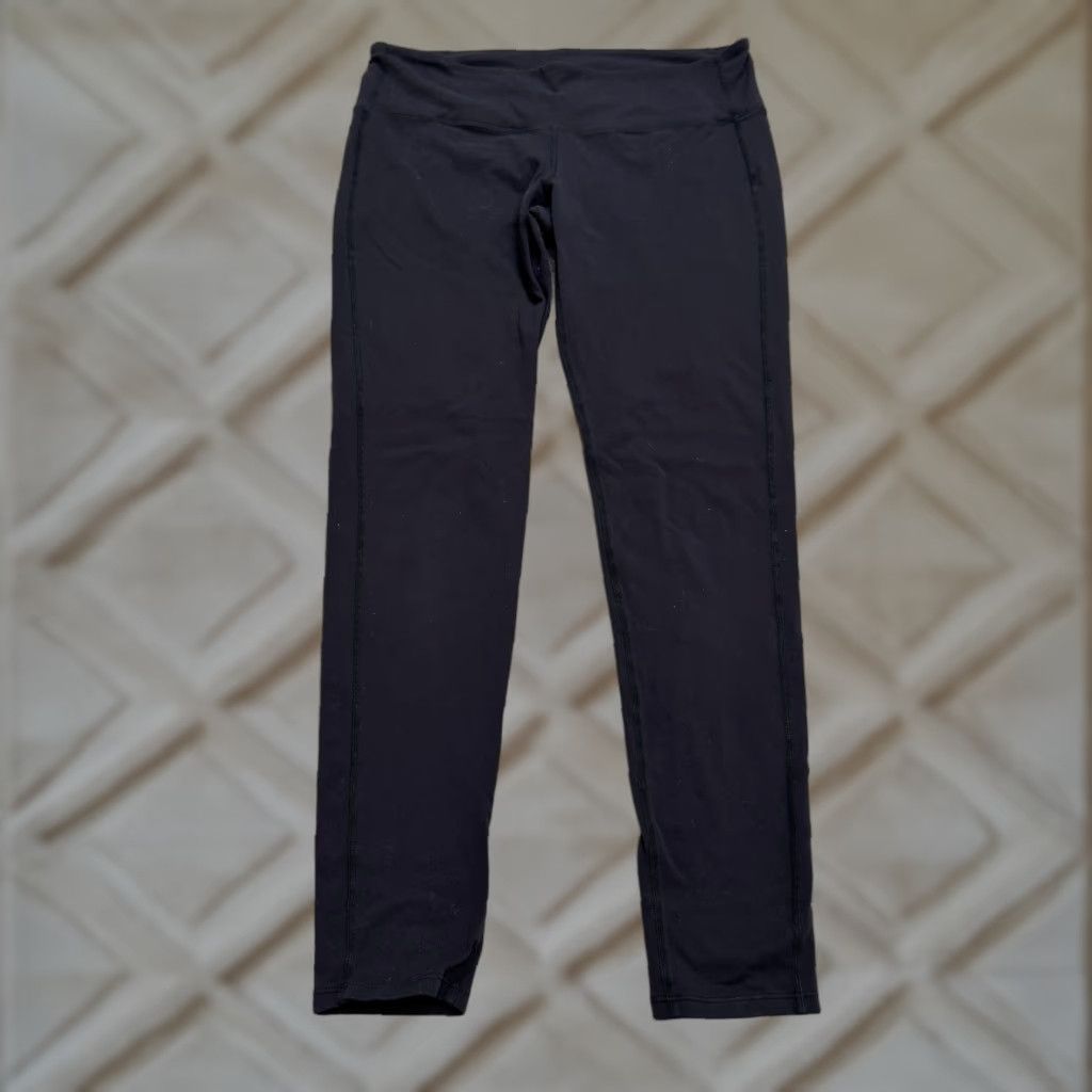 Athleta VINTAGE Athleta Compression Leggings Womens Medium Black Activewear Skinny Ankle Gym Yoga Size 32" / US 10 / IT 46 - 1 Thumbnail