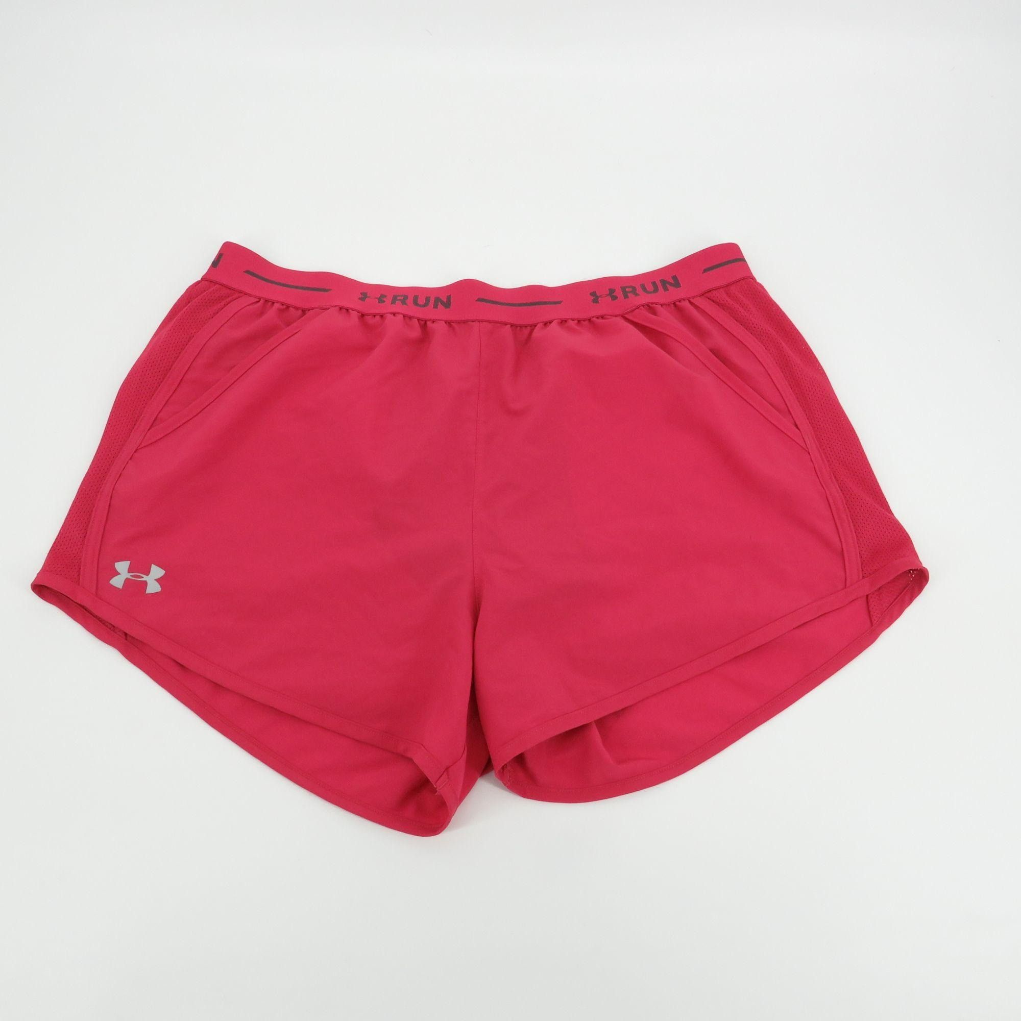 Under Armour Under Armour Womens Running Shorts Large Dark Pink NWT Size 32" / US 10 / IT 46 - 1 Thumbnail