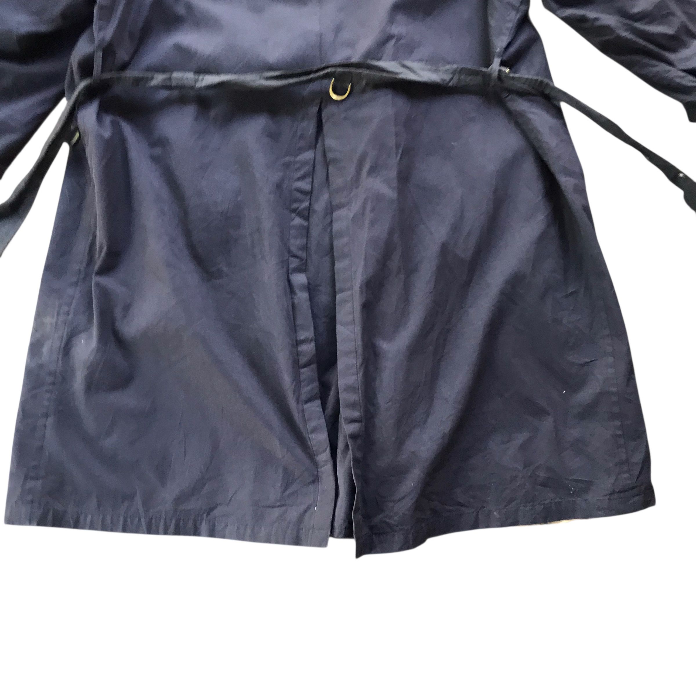 Burberry Rare Vintage 80s Burberry Nova Check Belted Commander II Size US L / EU 52-54 / 3 - 16 Thumbnail