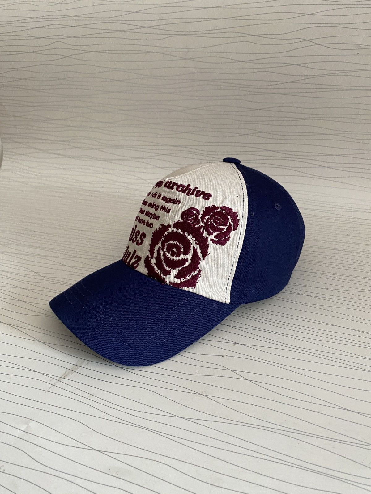 If Six Was Nine y2k Graphic Archive Misslulz Poem Strap Cap Size ONE SIZE - 5 Thumbnail