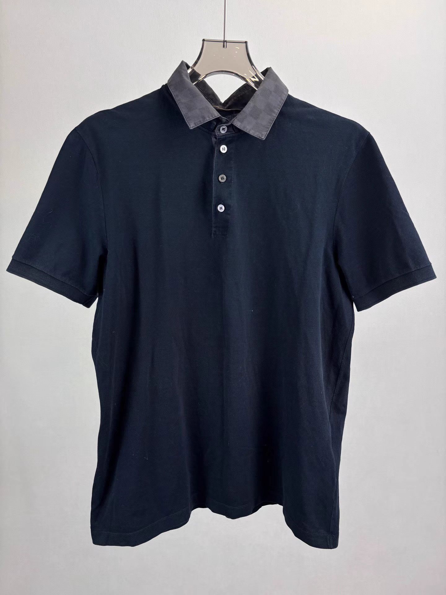 Louis Vuitton LV Damier Collar Short Sleeve Polo K1 Size US XXL / EU 58 / 5 - 1 Thumbnail
