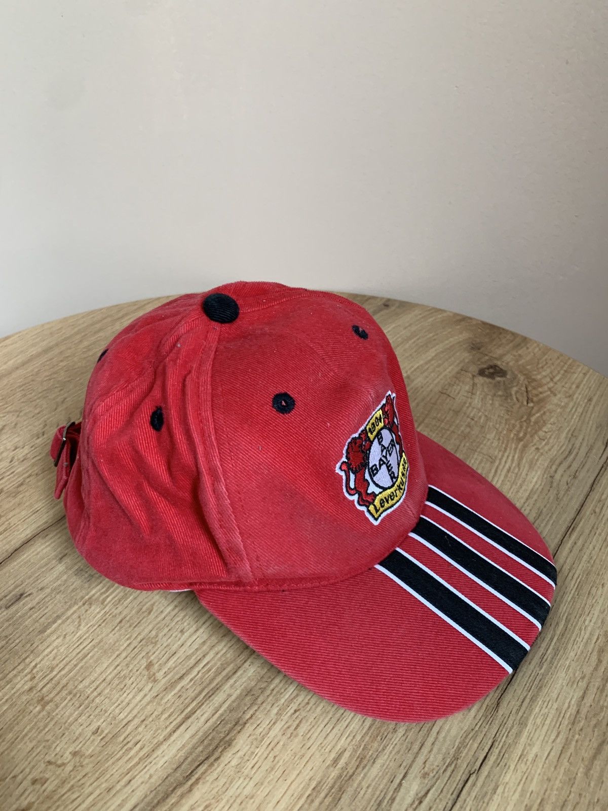 Adidas Bayer Leverkusen Vintage Football Cap Adidas Soccer Size 30 - 2 Thumbnail