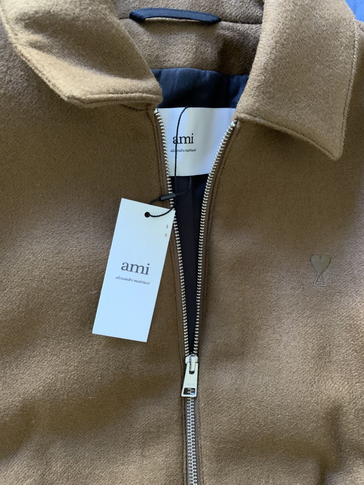 AMI AMI PARIS Padded Zipped Blouson Jacket Size US XL / EU 56 / 4 - 3 Thumbnail
