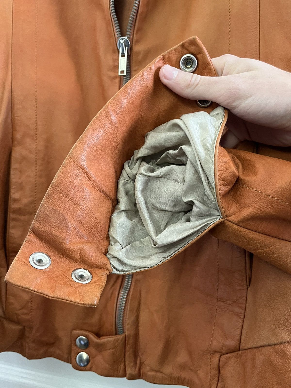 Rick Owens Rick Owens Buffalo Leather Jacket Size US XS / EU 42 / 0 - 3 Thumbnail