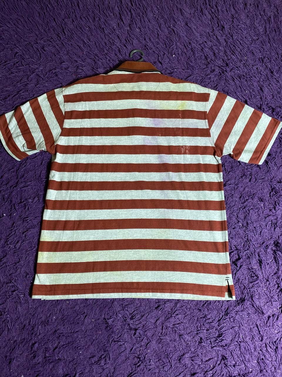 Polo Ralph Lauren × Vintage Vintage Striped Polo Ralph Lauren Shirt basic logo polo Size US L / EU 52-54 / 3 - 9 Thumbnail