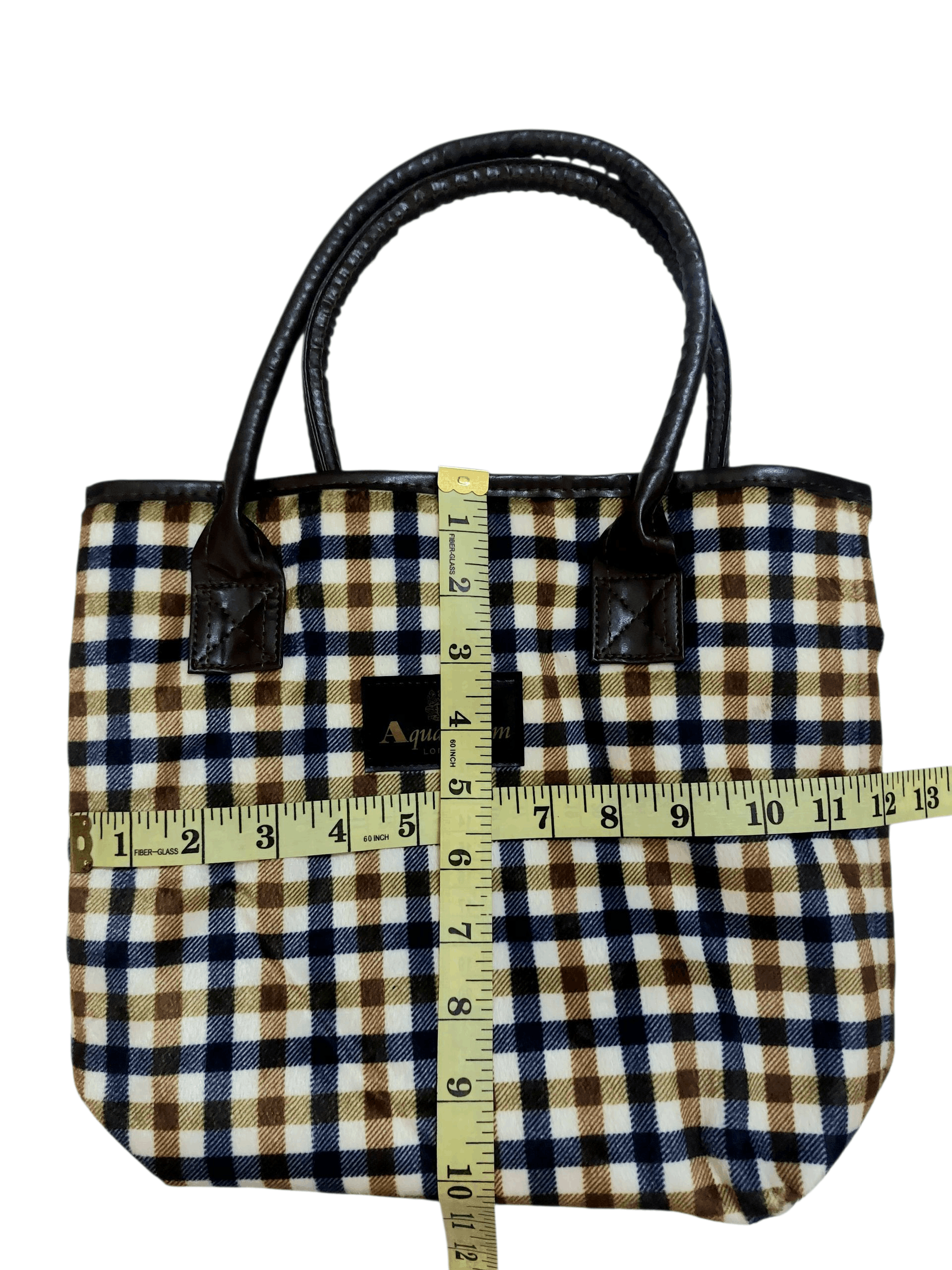 Aquascutum Aquascutum Nova Check Handle Bag Size ONE SIZE - 7 Thumbnail
