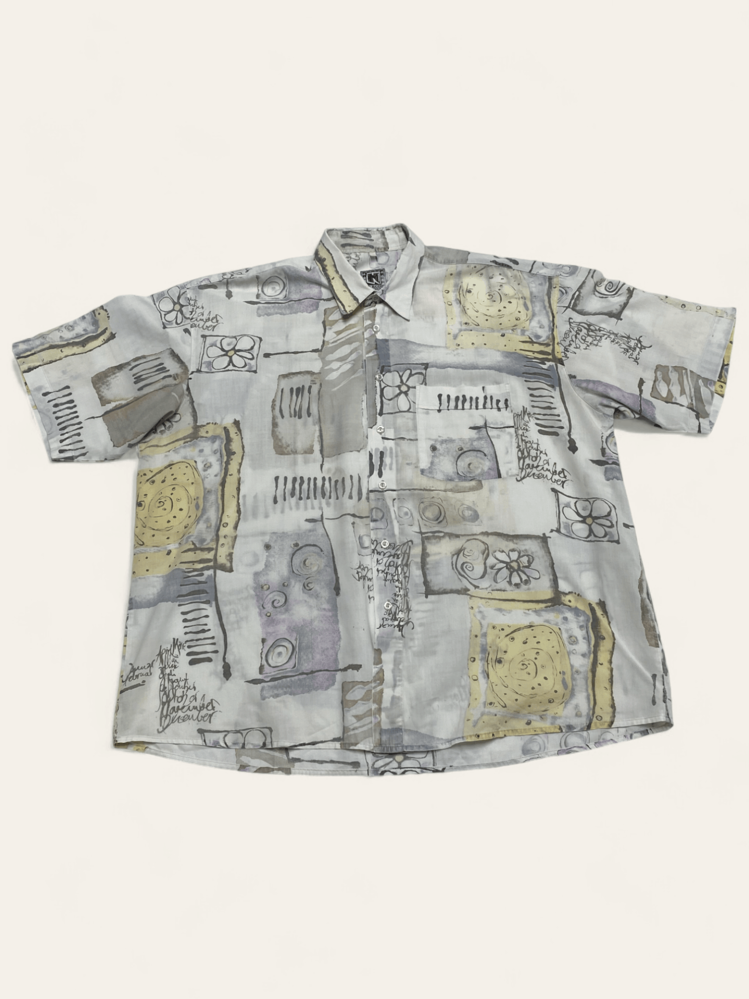 Hysteric Glamour 90s Vintage JEAN MASERIC Beautiful Baggy Wide Button Up Size US XXL / EU 58 / 5 - 1 Thumbnail