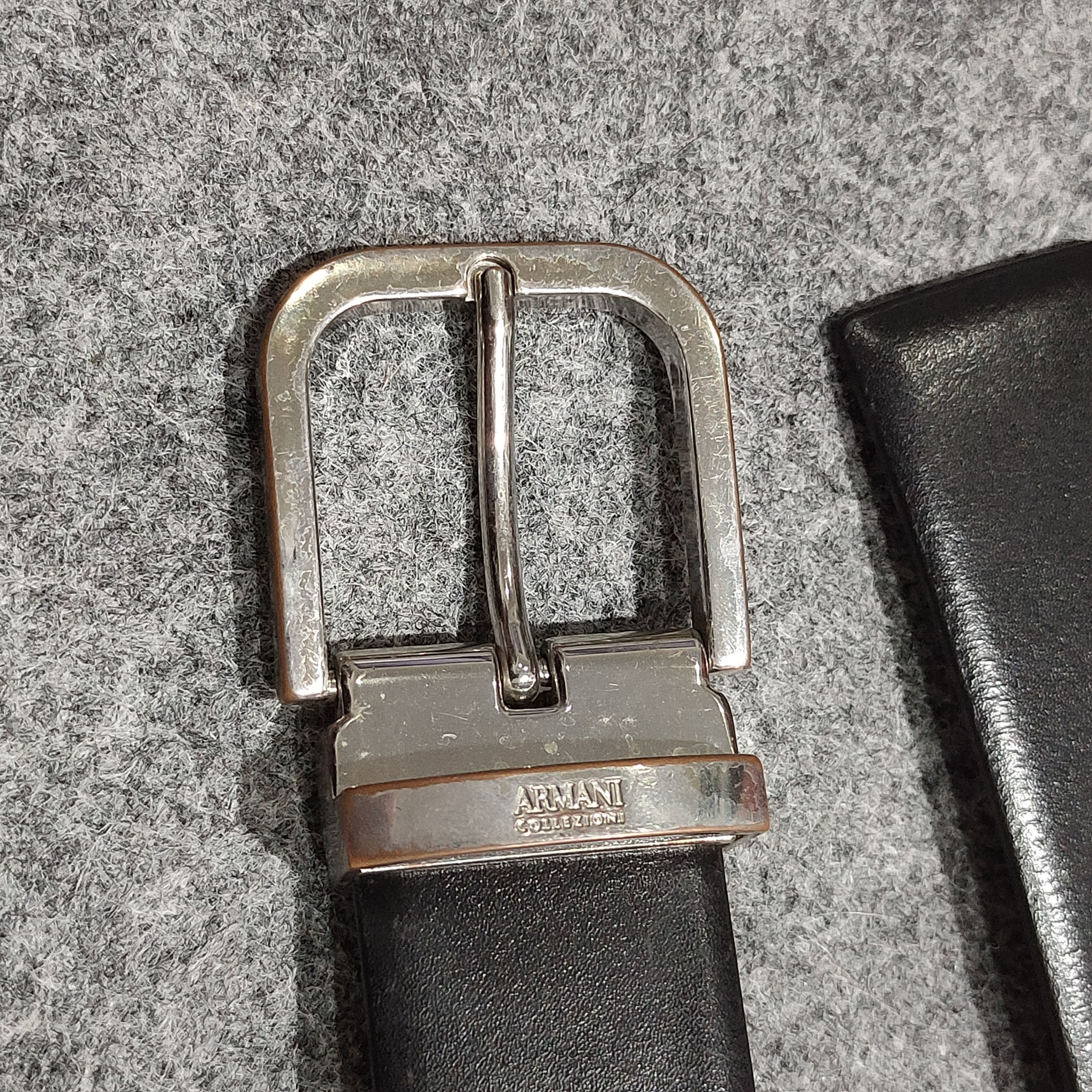 🔥ARMANI COLLEZIONI Genuine Leather Belt