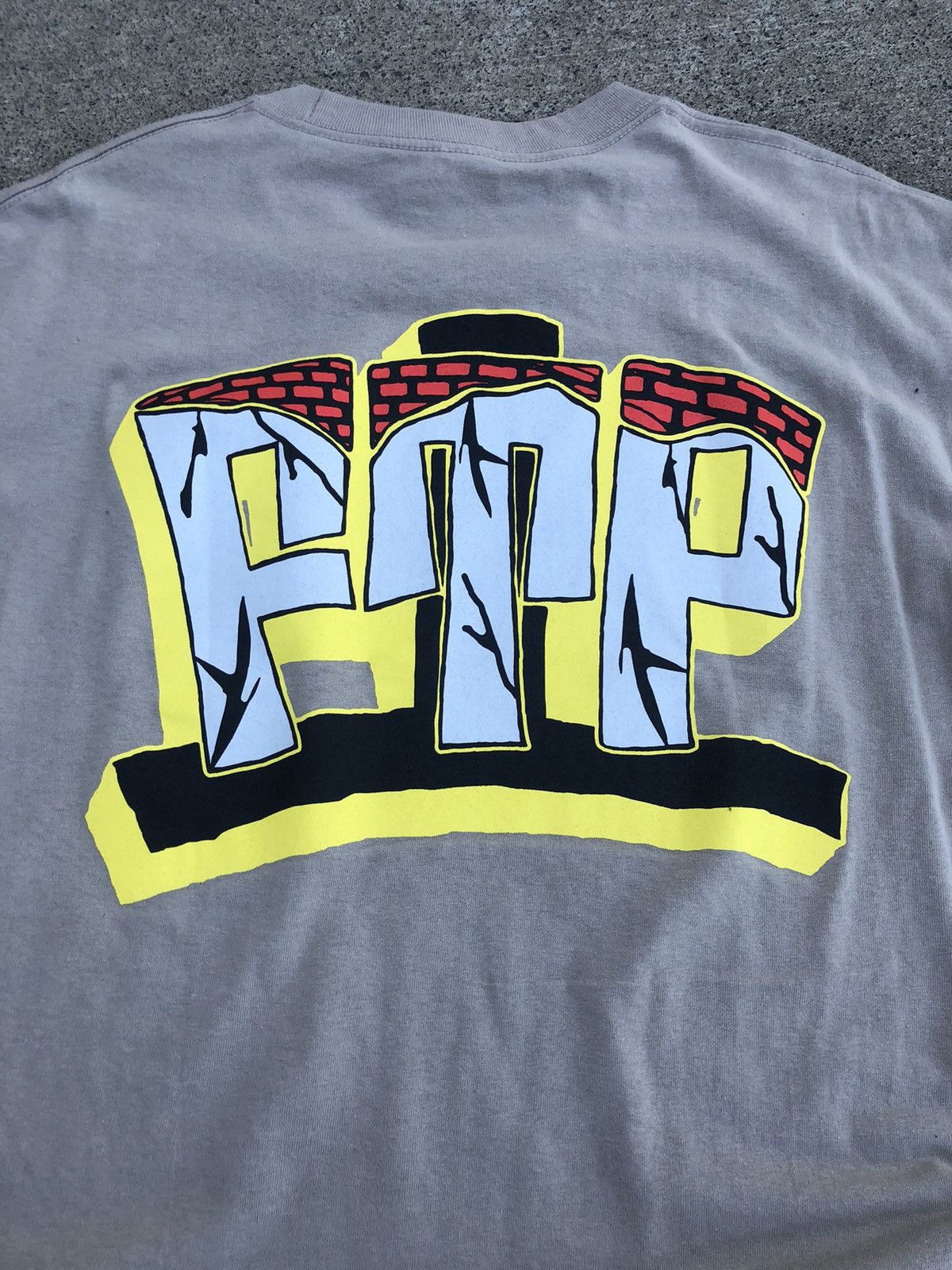 Fuck The Population × G59 Records FTP Subliminal brick wall tee Size US L / EU 52-54 / 3 - 4 Thumbnail