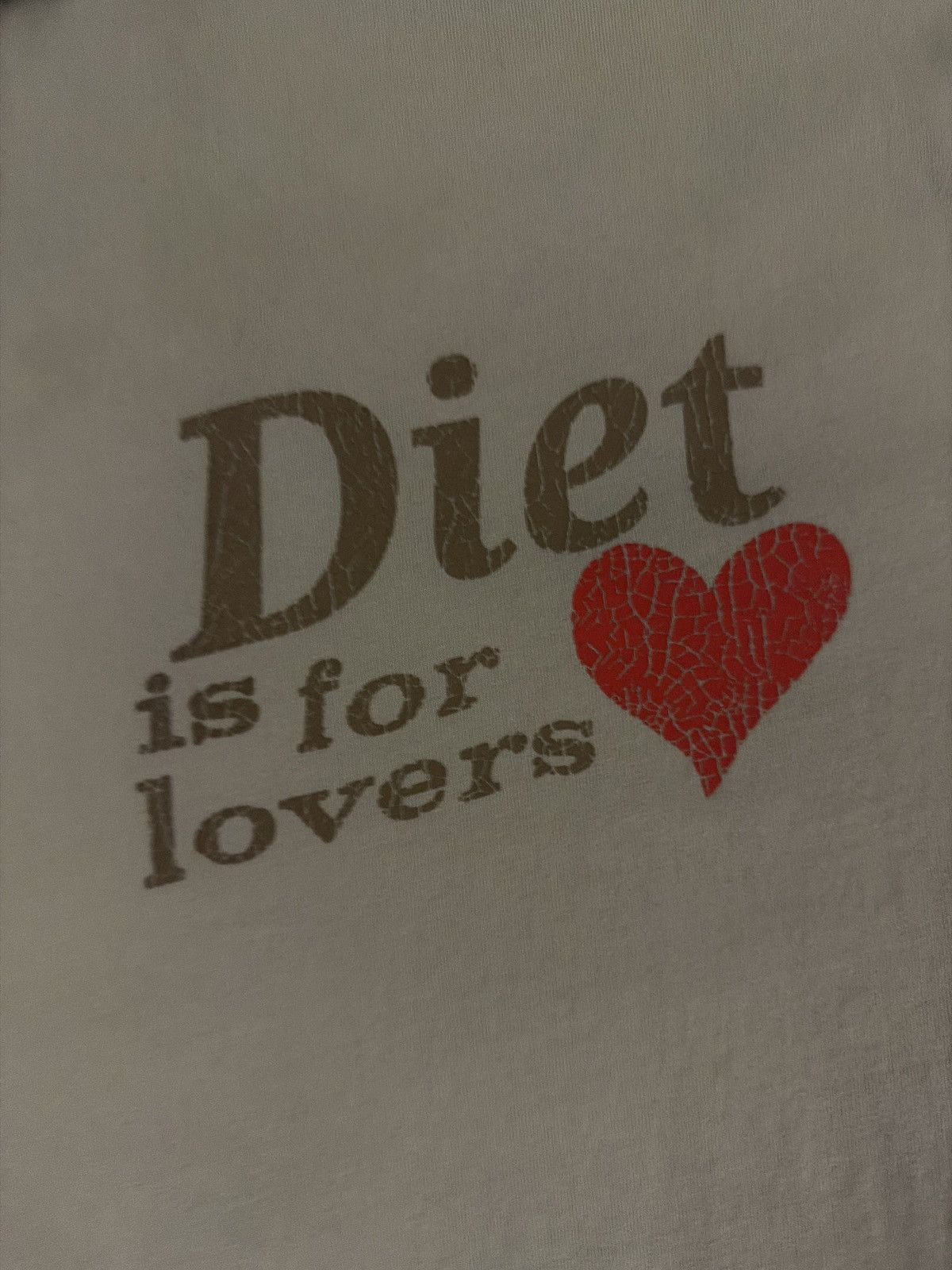 Diet Starts Monday Diet Starts Monday “Diet is for lovers” long sleeve tee Size US L / EU 52-54 / 3 - 2 Thumbnail