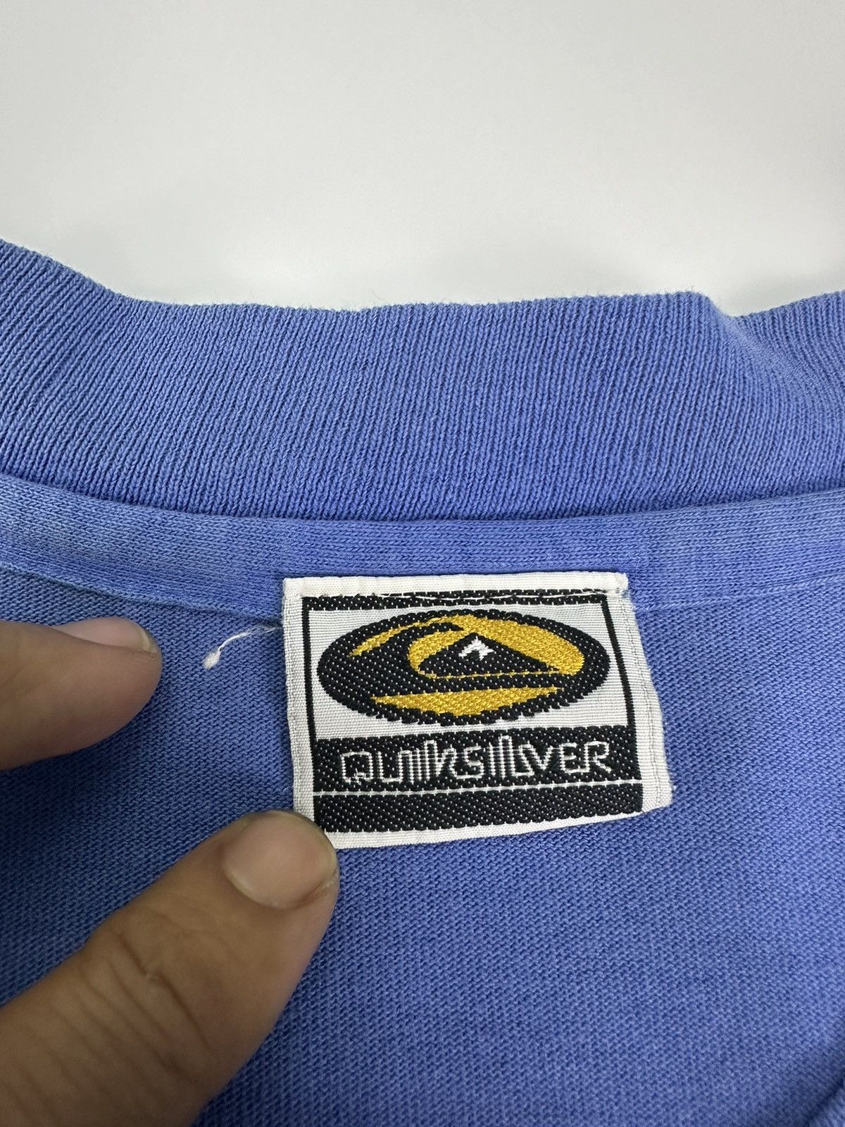 Quiksilver Quiksilver 80s Flower Single Stitch Vintage Tshirt A585 Size US M / EU 48-50 / 2 - 12 Thumbnail