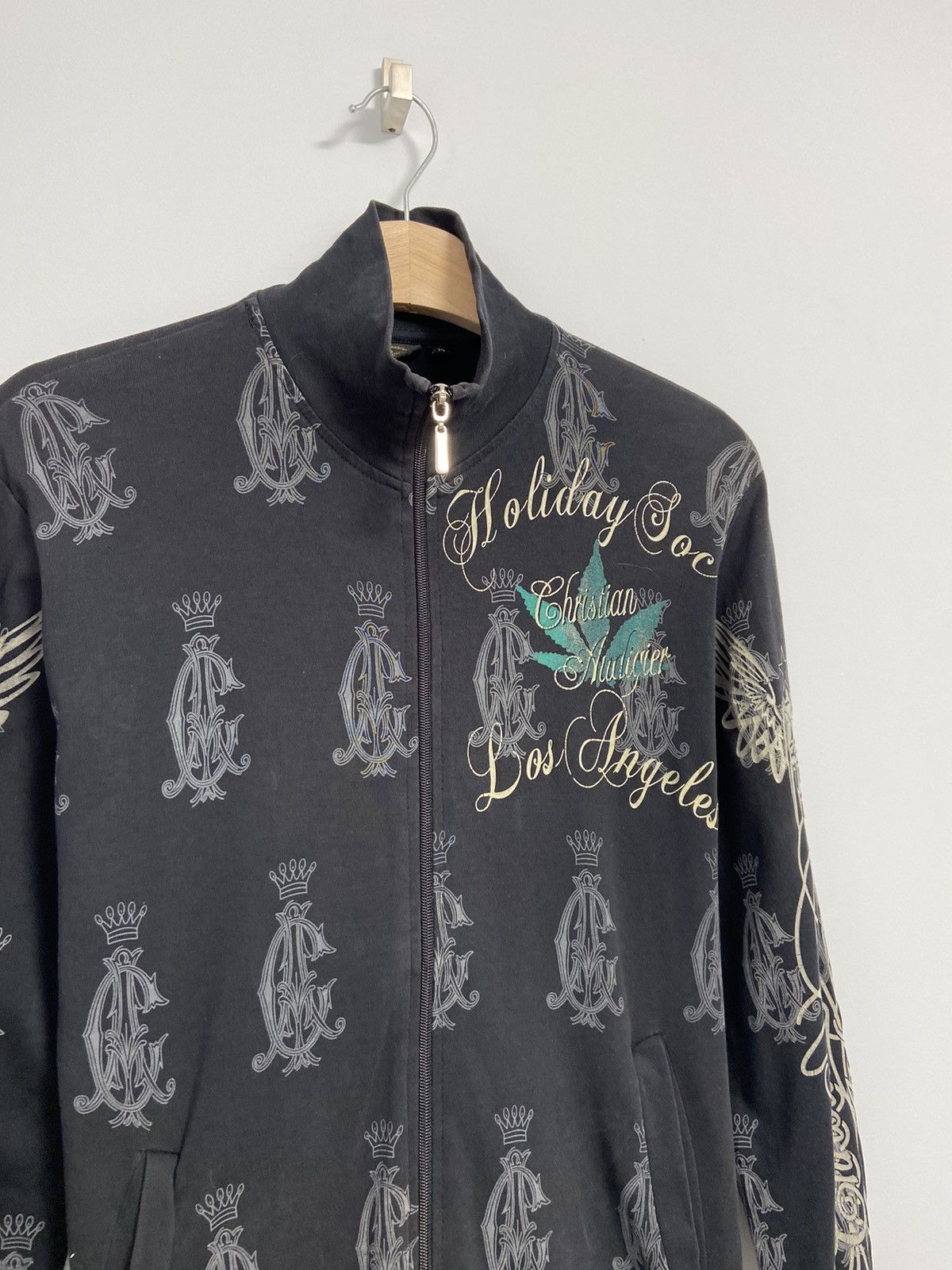 Christian Audigier Christian Audigier Vintage Zip Track Top Size US M / EU 48-50 / 2 - 2 Thumbnail
