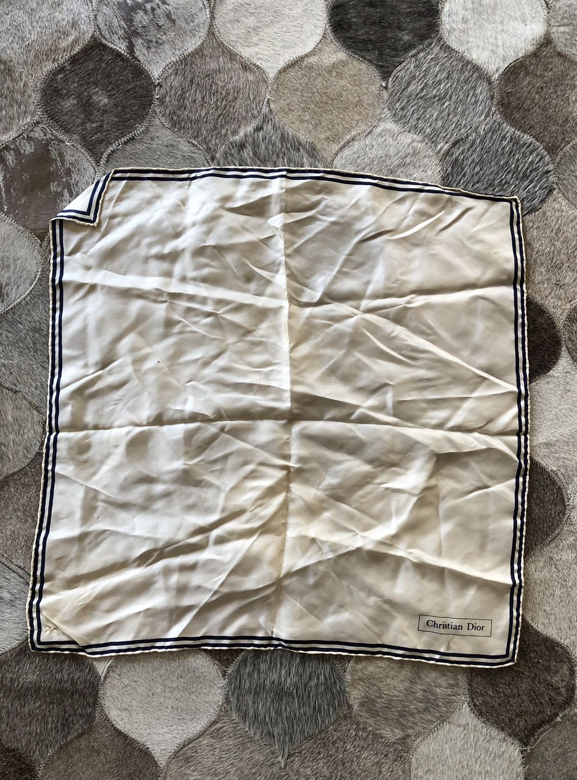 Christian Dior Monsieur × Designer Dior handkerchief READ Size ONE SIZE - 6 Thumbnail