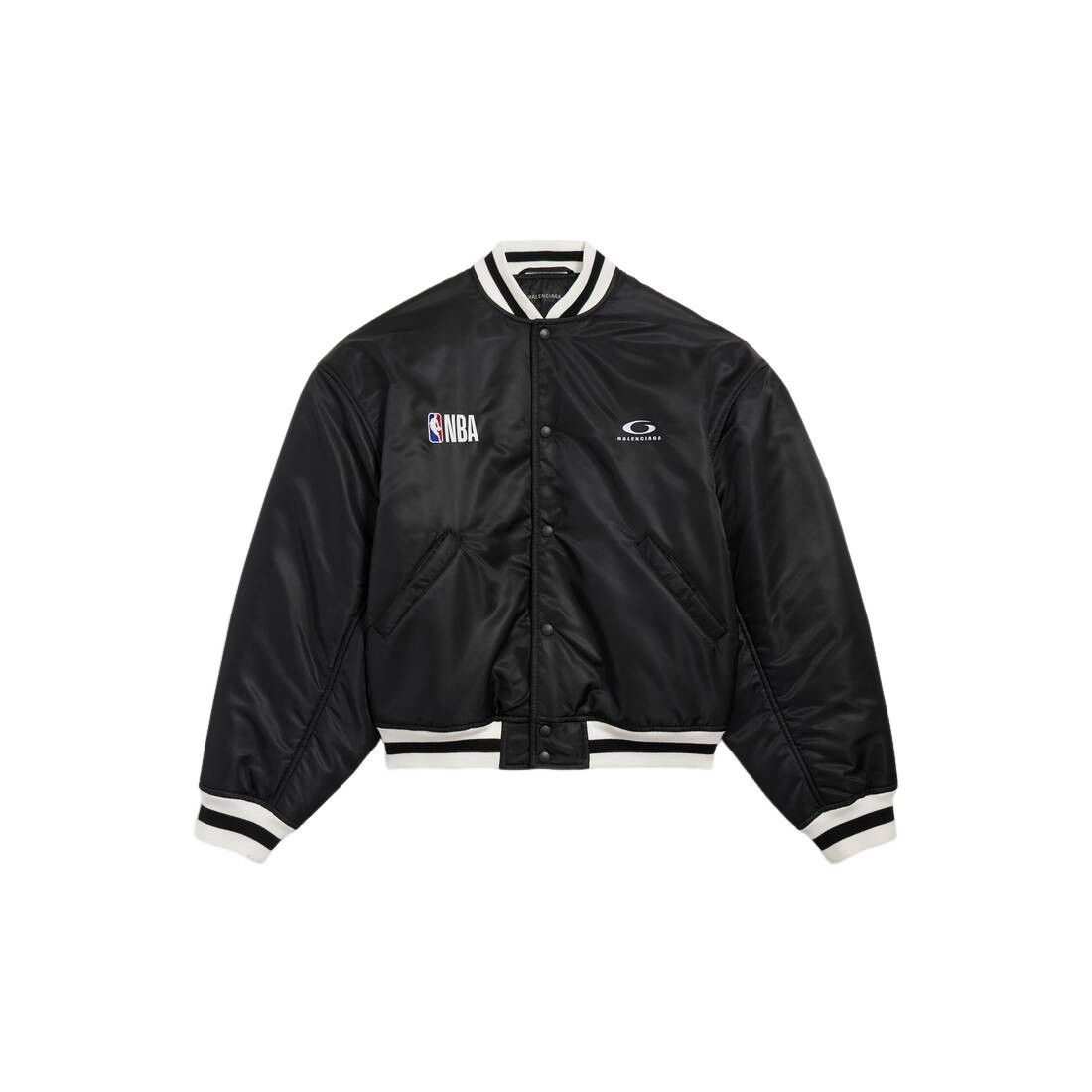 Balenciaga $3290 Black Coach Jacket Men's S, Men's