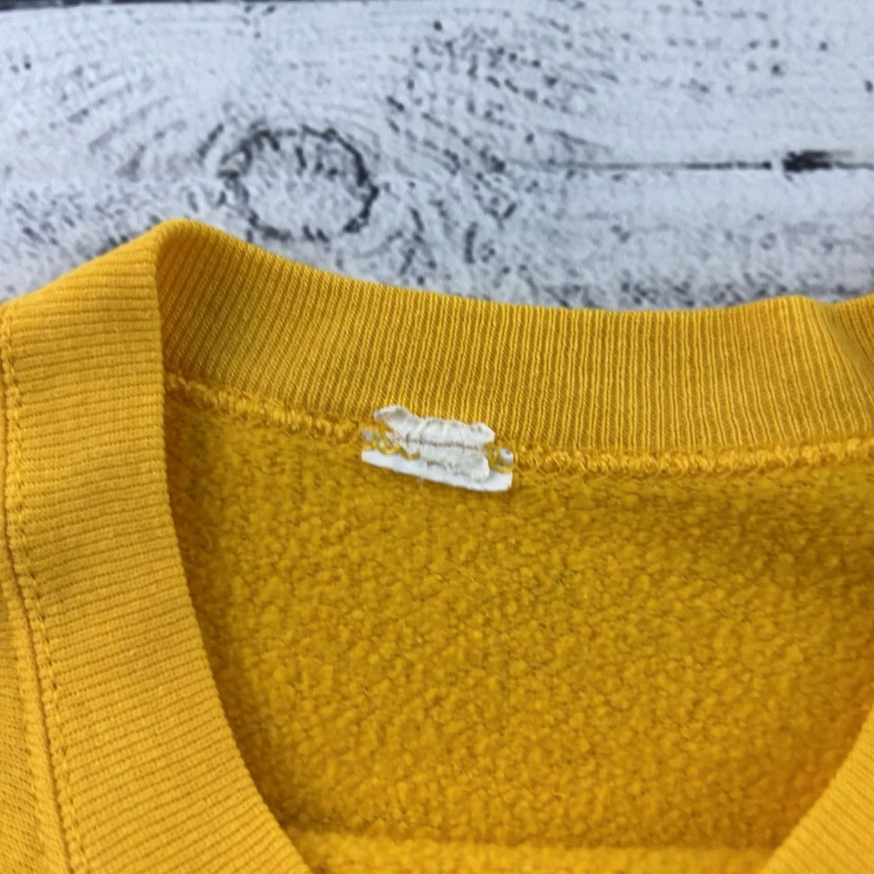 Vintage Vintage Slow But Thorough Turtle Crewneck Sweatshirt Mens XL Gold Size US XL / EU 56 / 4 - 6 Thumbnail
