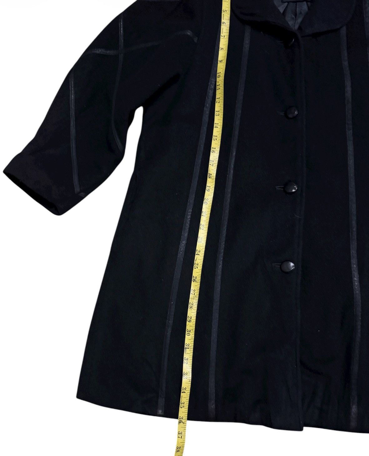 Japanese Brand Mayu Ladies Long Jacket Size L / US 10 / IT 46 - 6 Thumbnail