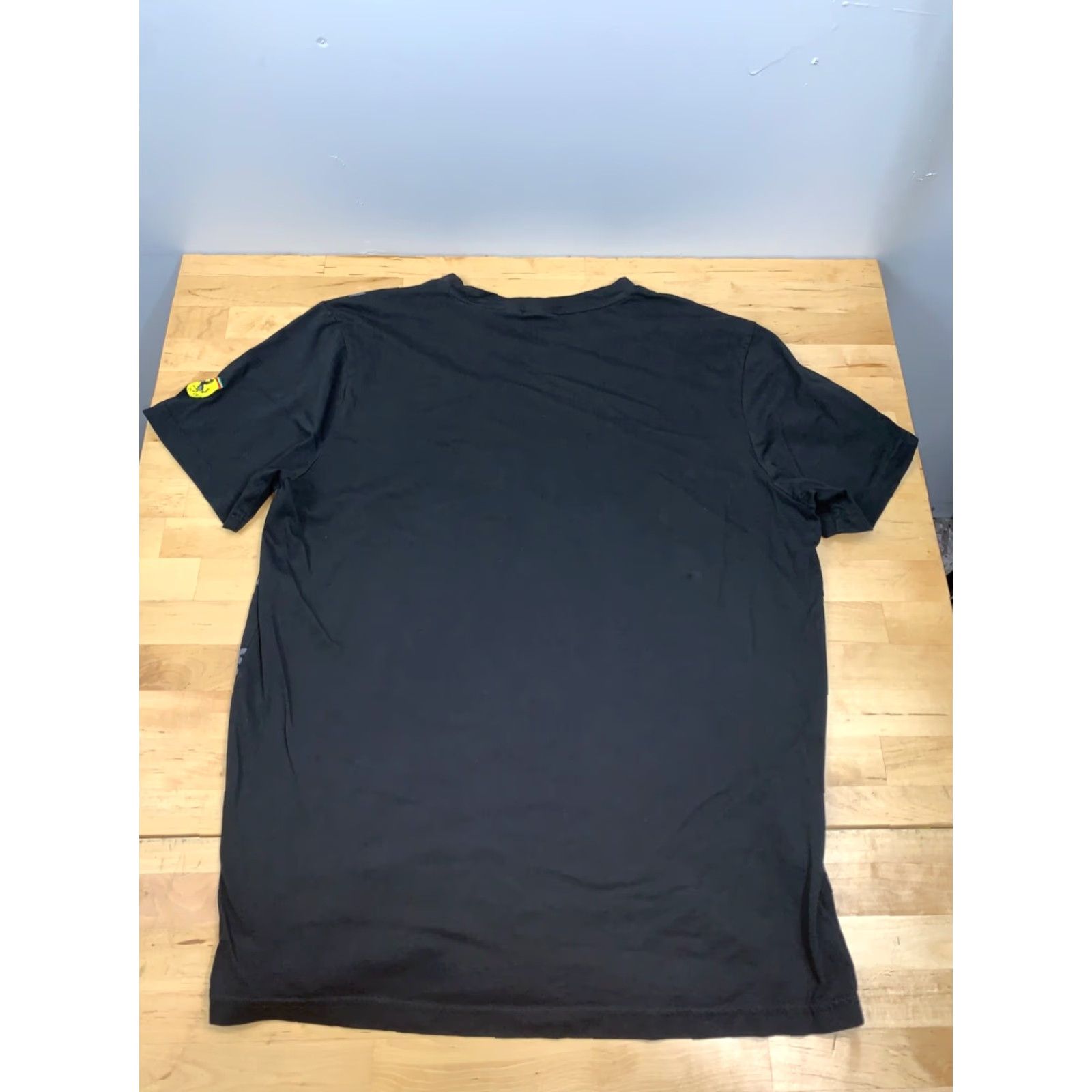 Puma Puma Ferrari Big Shield Short Sleeve T-Shirt Dry-Cell Black Mens Large Size US L / EU 52-54 / 3 - 2 Thumbnail