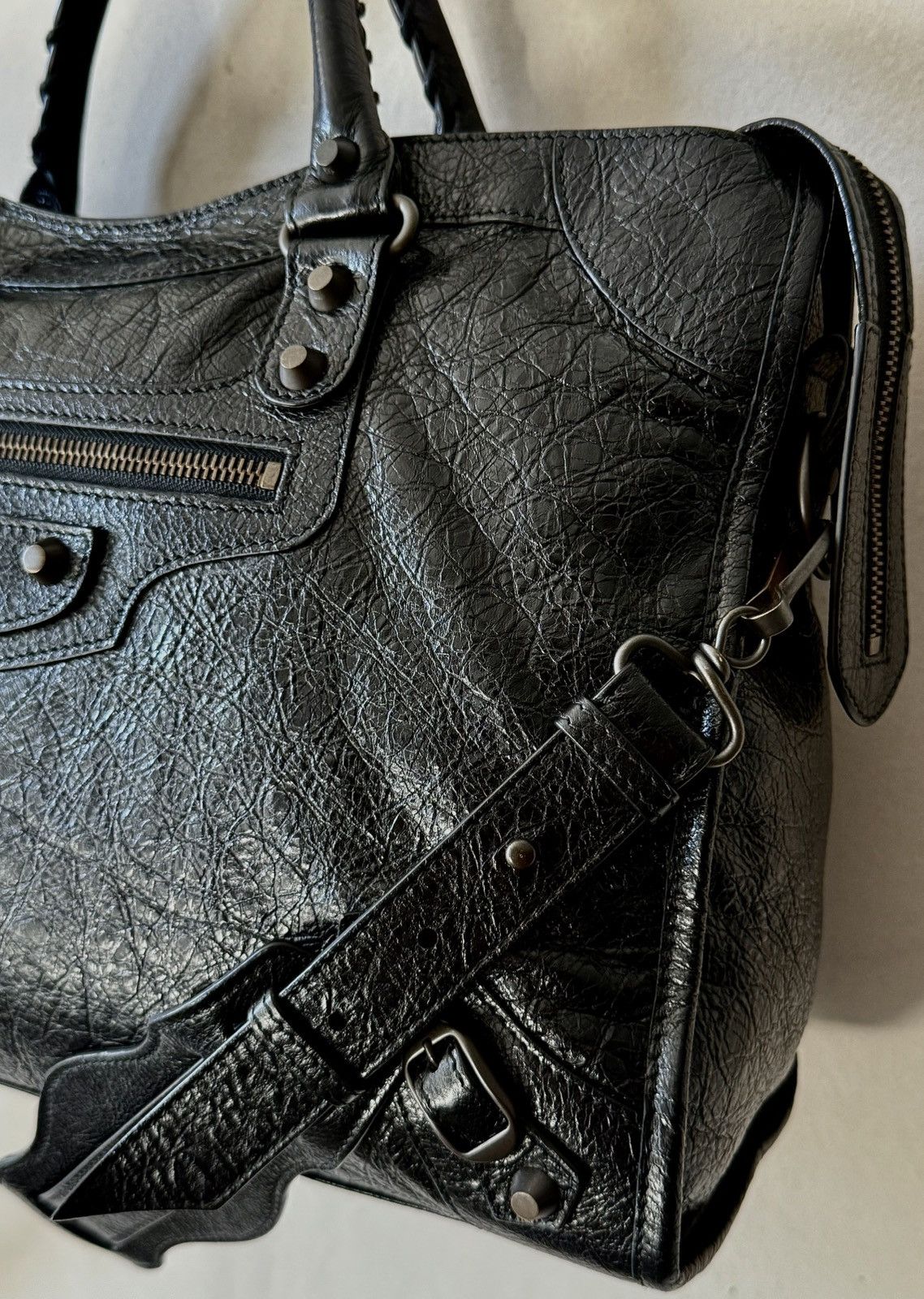Balenciaga Balenciaga - SS19/22 - Classic Le City Motorcycle - Lambskin Size ONE SIZE - 4 Thumbnail