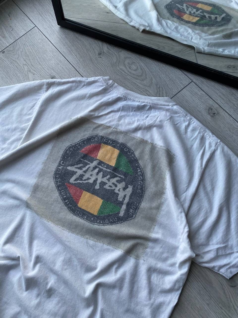 Stussy × Vintage Vintage Stussy White Boxy T-shirt Y2K M Size US M / EU 48-50 / 2 - 2 Thumbnail