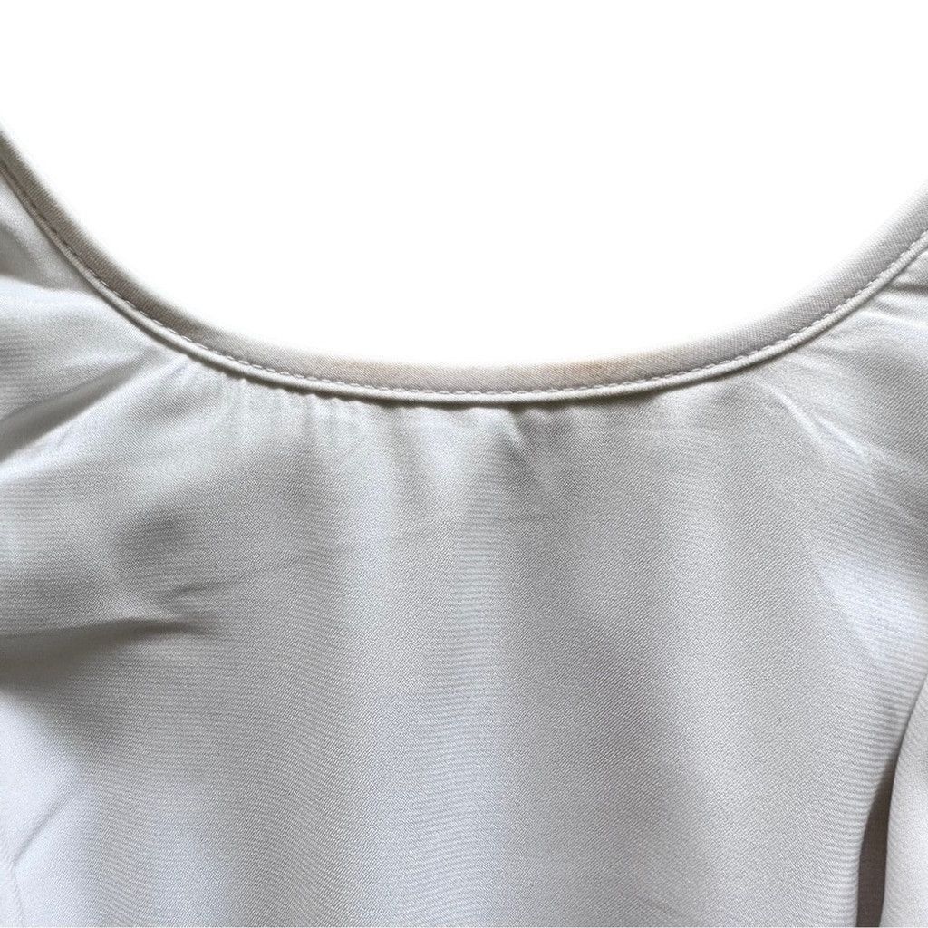 Michael Kors Michael Kors Contrast Zipper Sheath Dress Sleeveless White 8 Size M / US 6-8 / IT 42-44 - 16 Thumbnail