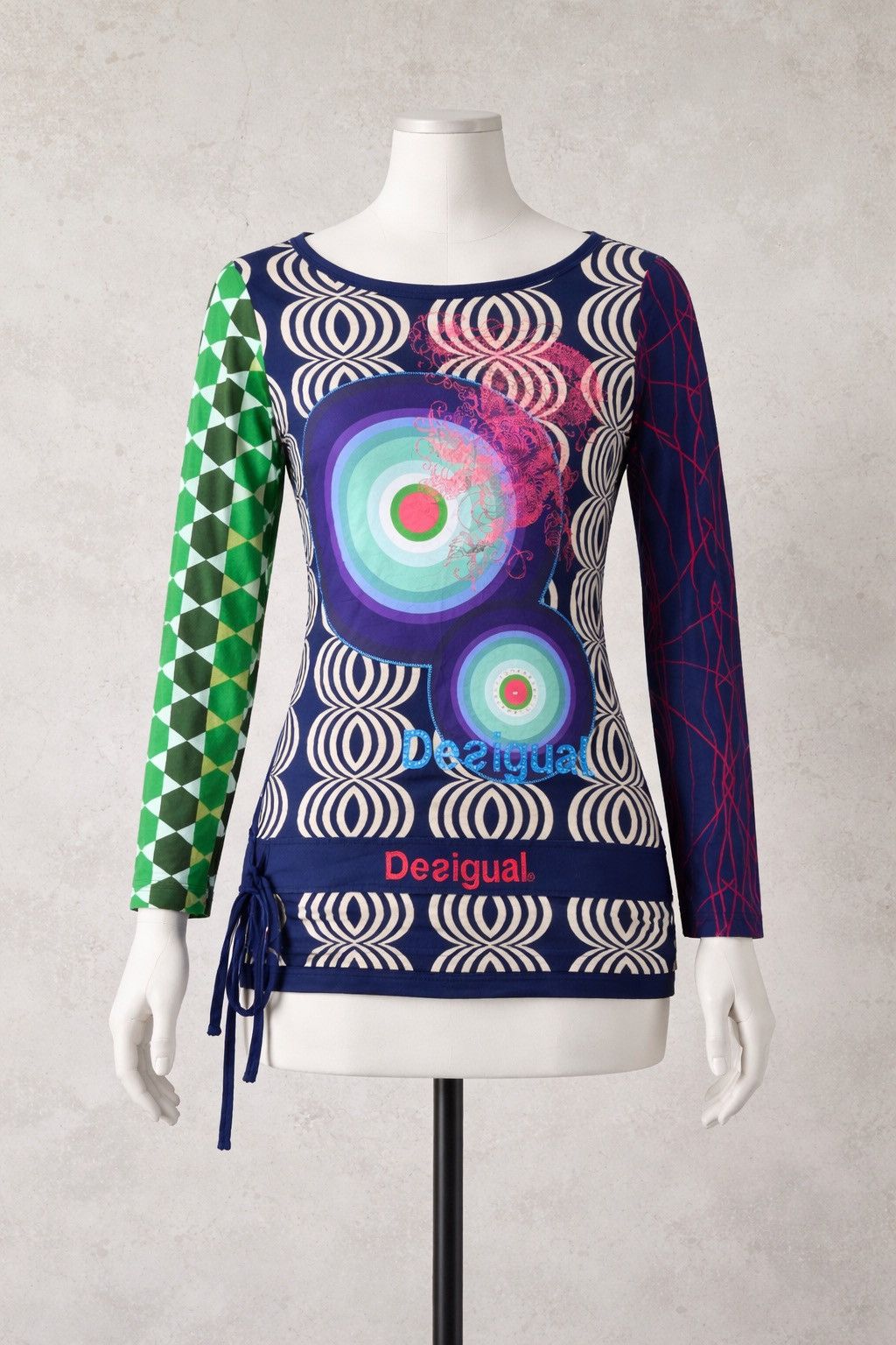 Desigual ARCHIVE DESIGUAL GAULTIER INSPIRED VINTAGE LONGSLEEVE 90s Size S / US 4 / IT 40 - 2 Thumbnail