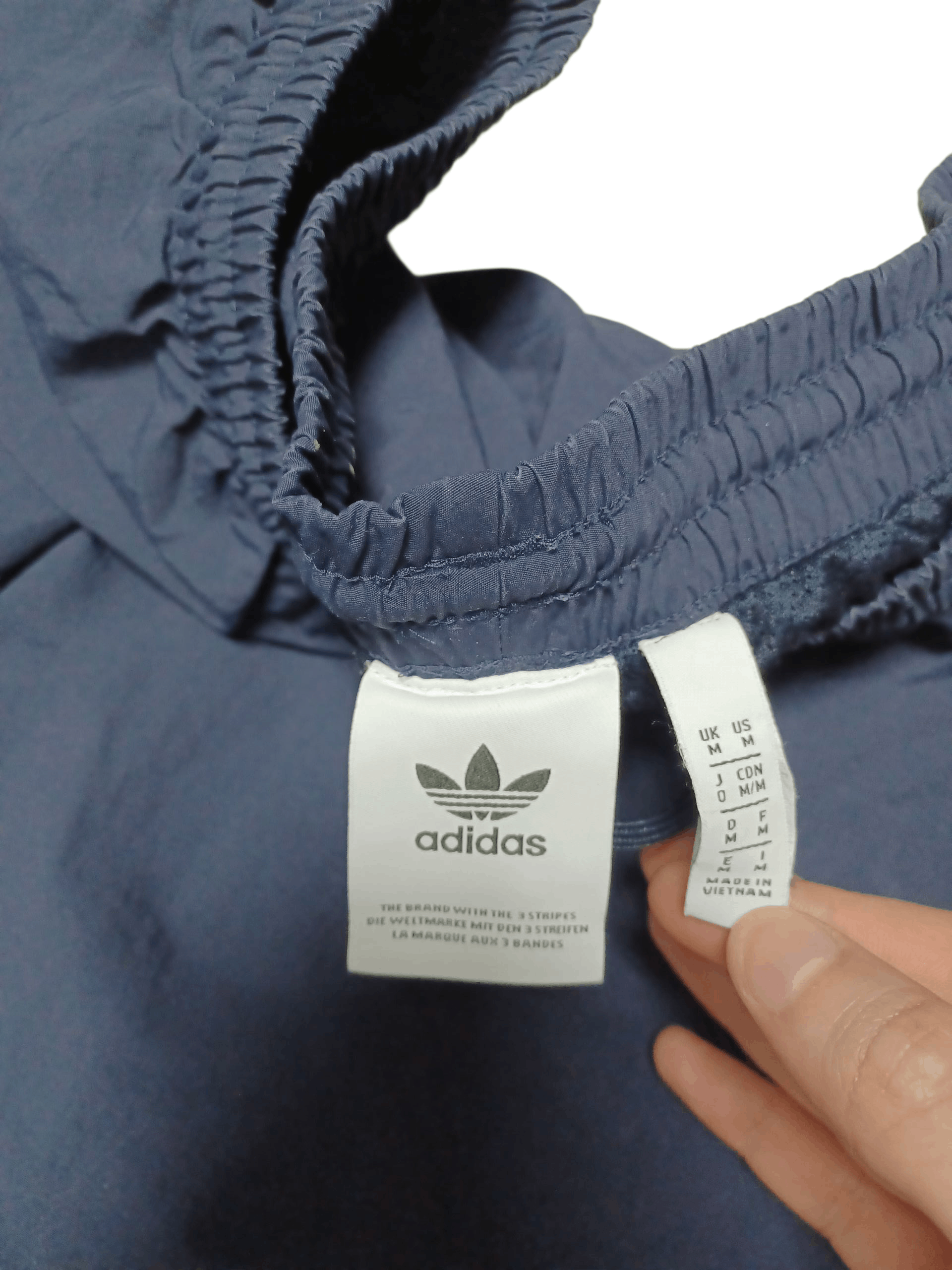 Adidas ADIDAS ORIGINALS NYLON TRACK PANTS DRILL SPORTSWEAR Size US 32 / EU 48 - 4 Thumbnail