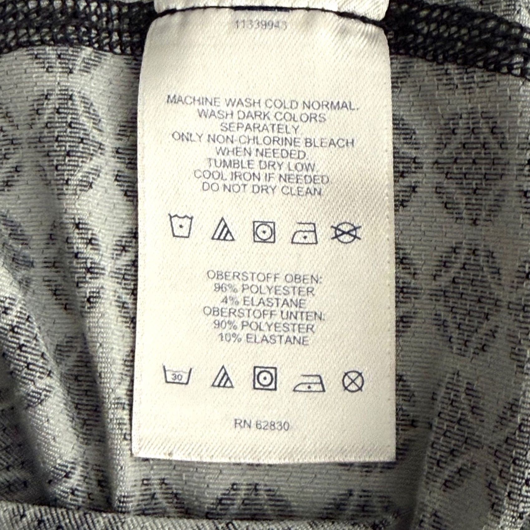 Lands' End Lands' End Active Tank Top S Black Geometric Racerback Sleeveless Pullover Size S / US 4 / IT 40 - 6 Thumbnail