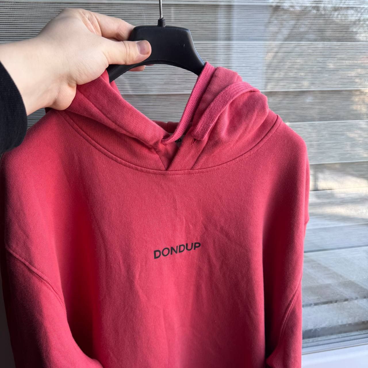 DonDup Peach Boxy Oversize Hoodie