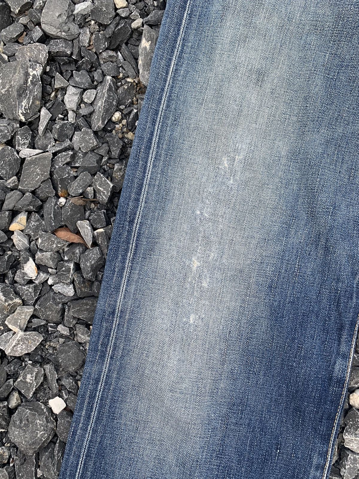 Kapital VINTAGE EDWIN 505X SELVEDGE JAPANESE DISTRESSED DENIM Size US 31 - 17 Thumbnail