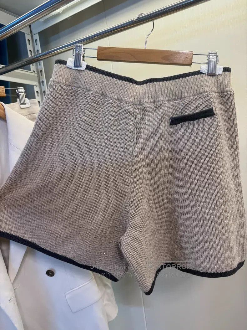 Brunello Cucinelli Brunello Cucinelli size L Sequined Shorts Size 25" / US 0 / IT 36 - 5 Thumbnail
