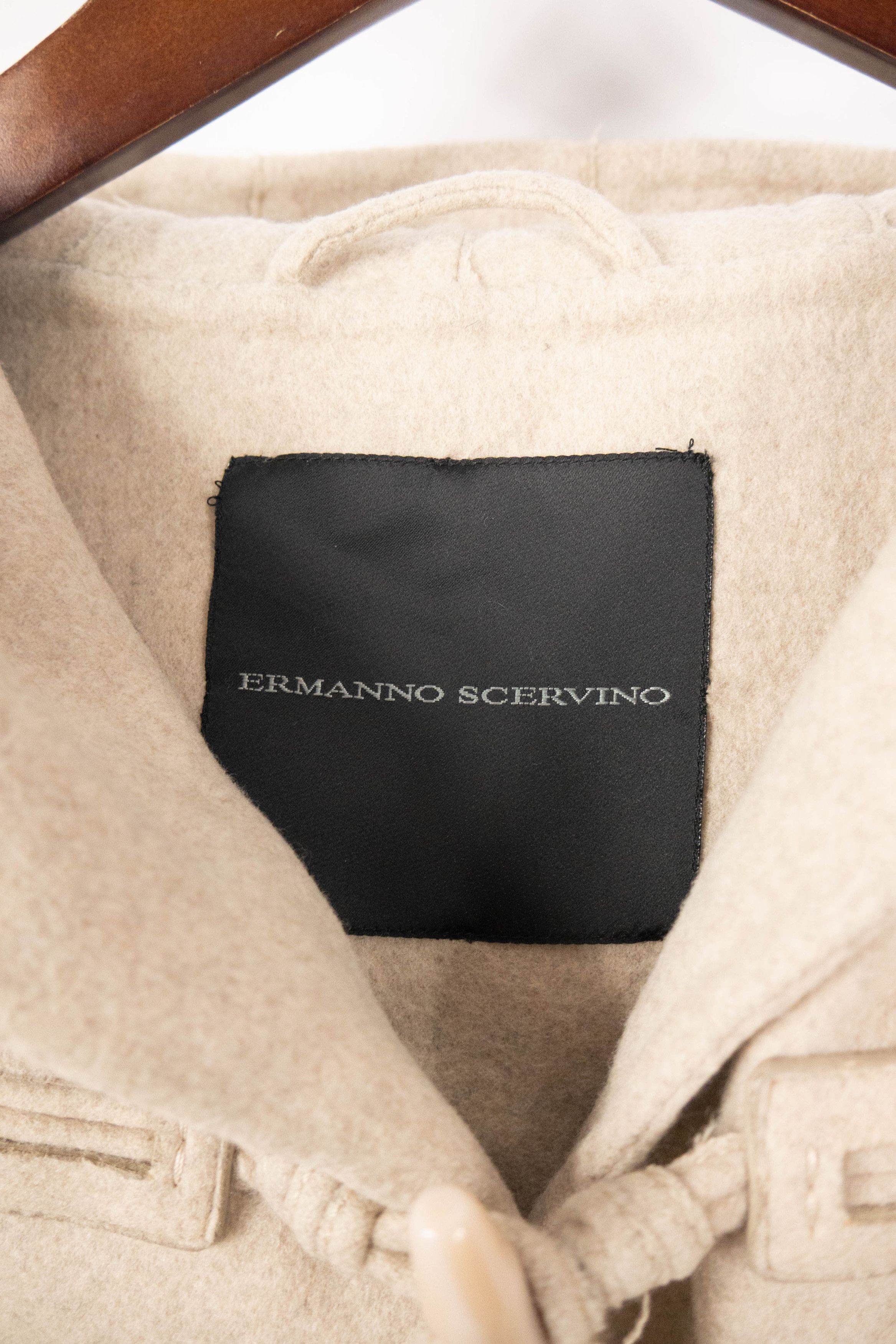 Ermanno Scervino Ermanno Scervino wool-cashmere hooded classic coat Size XL / US 12-14 / IT 48-50 - 9 Thumbnail