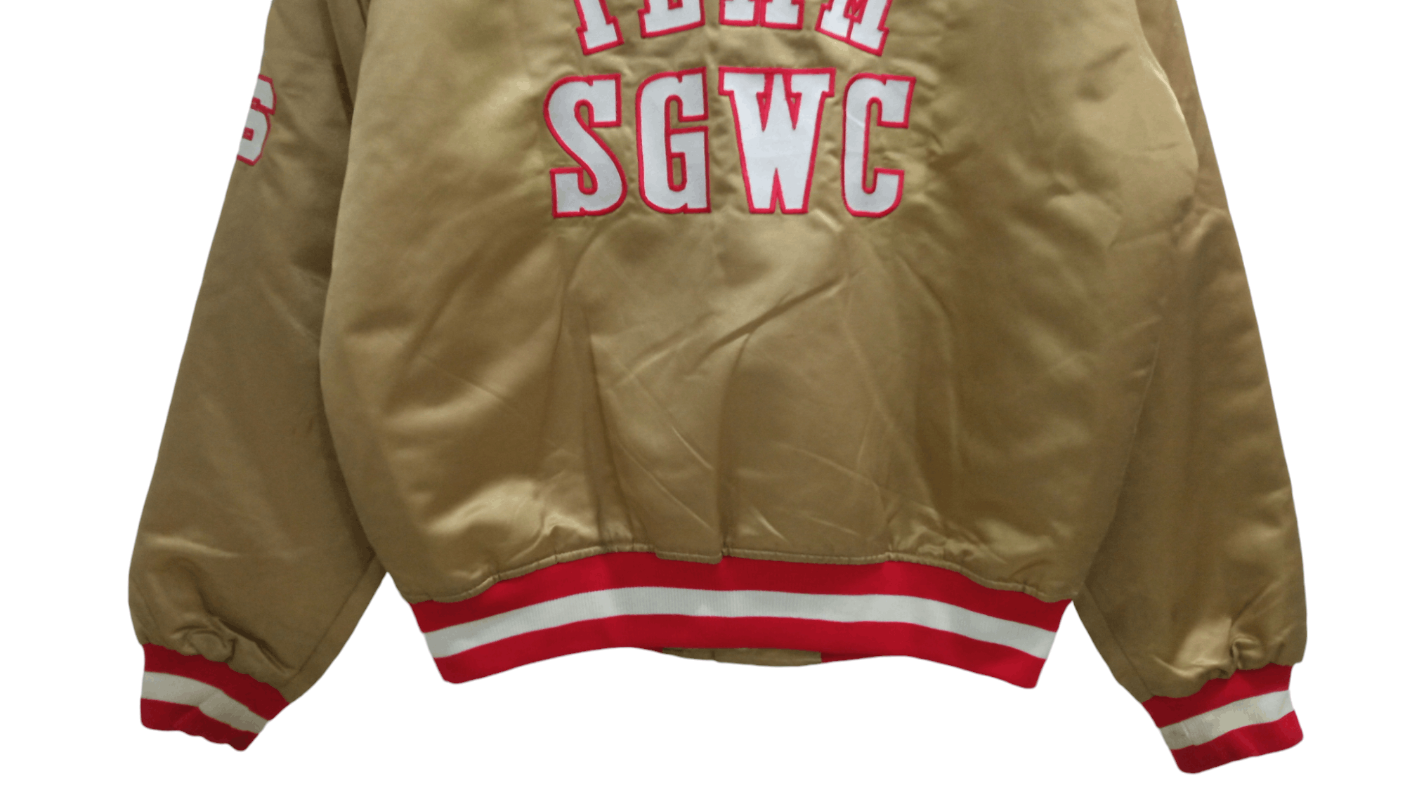 Vintage 🔥🔥Vintage 90s QB Club Lacrosse Team SGWC Varsity Jacket Size US L / EU 52-54 / 3 - 20 Thumbnail