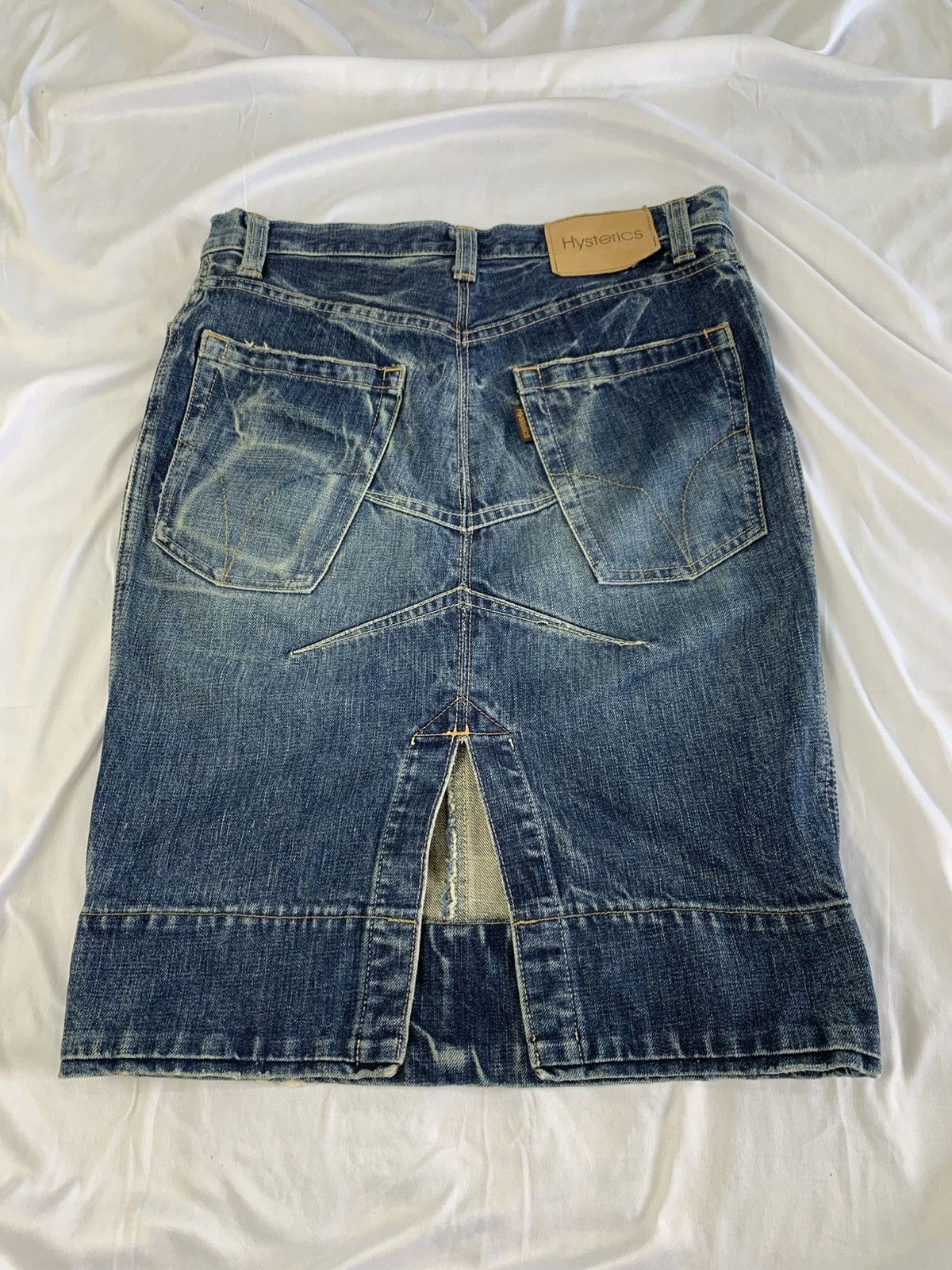 Hysteric Glamour hysteric glamour skirt jeans fade style Size 30" / US 8 / IT 44 - 3 Thumbnail