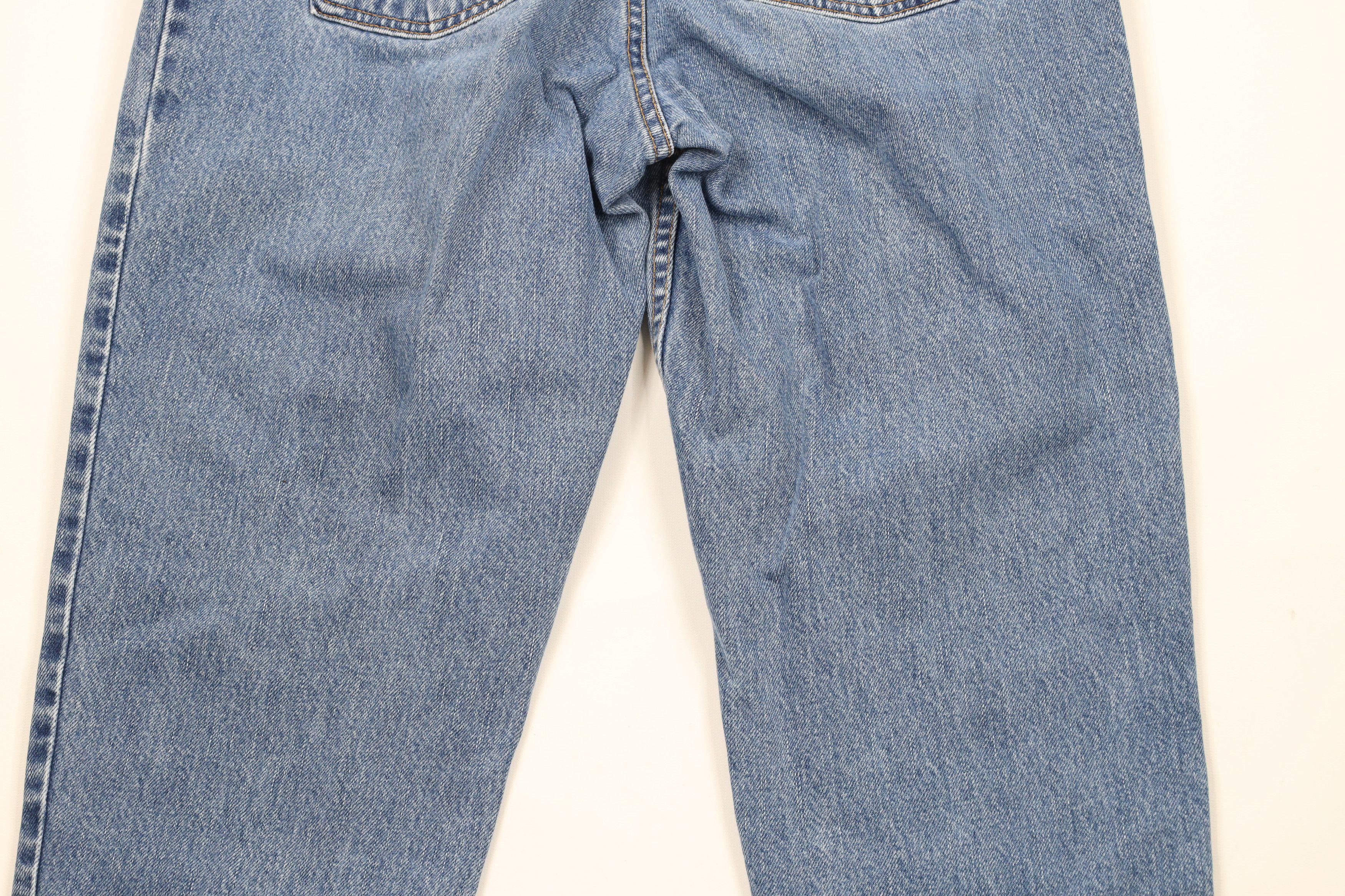 Levi's × Vintage Vintage Y2K 2002 Levis 550 Fit Tapered Leg Denim Jeans Size 34" / US 12 / IT 48 - 12 Thumbnail